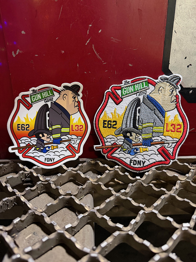 Gun Hill Gang “House Patch” Large Sticker